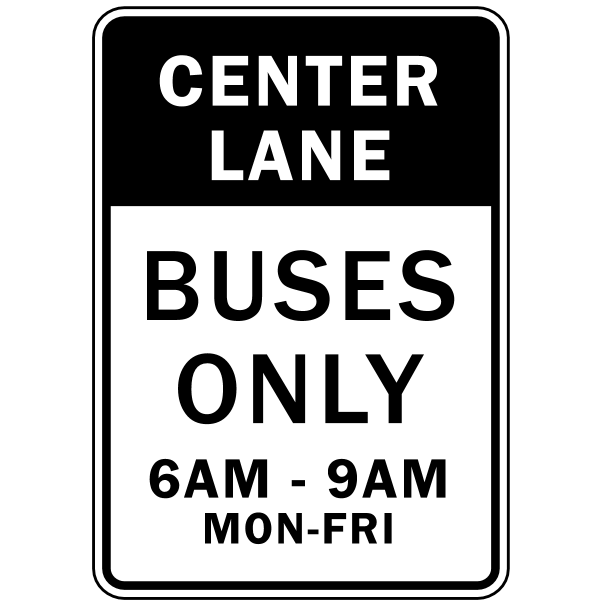 BUSES ONLY Logo