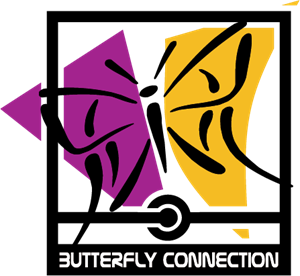 Butterfly Connection Logo ,Logo , icon , SVG Butterfly Connection Logo