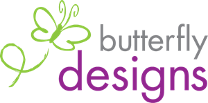 butterfly designs Logo