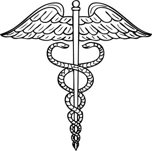 Caduceo Medico Logo ,Logo , icon , SVG Caduceo Medico Logo