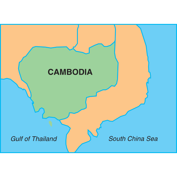 CAMBODIA MAP Logo
