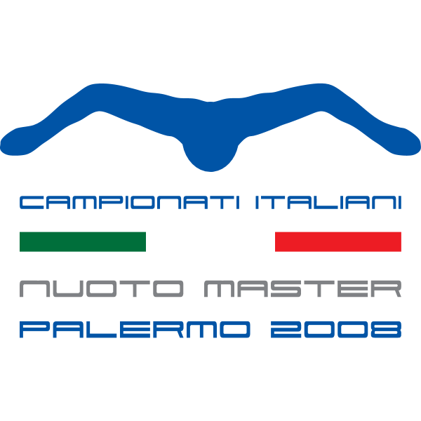 Campionati Italiani Nuoto Master Palermo 2008 Logo ,Logo , icon , SVG Campionati Italiani Nuoto Master Palermo 2008 Logo