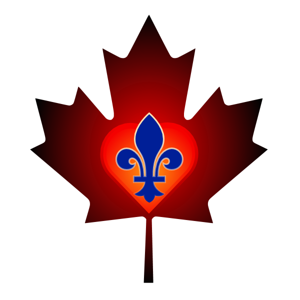 Canada love quebec logo