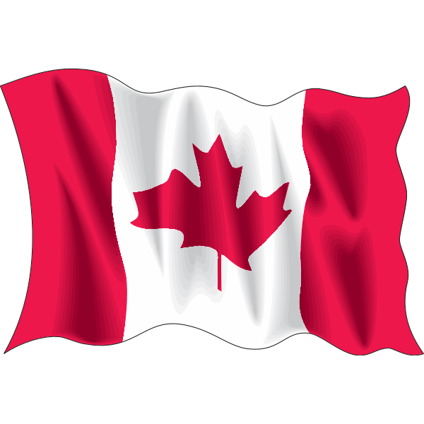 Canada wave flag Logo ,Logo , icon , SVG Canada wave flag Logo
