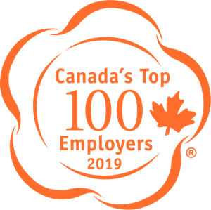 Canada’s Top 100 Employers 2019 Logo