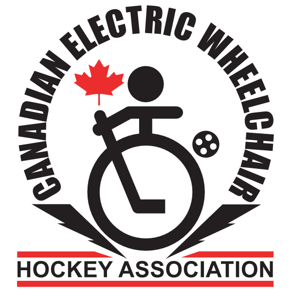 Canadian Electric Wheelchair Hockey Association Logo ,Logo , icon , SVG Canadian Electric Wheelchair Hockey Association Logo