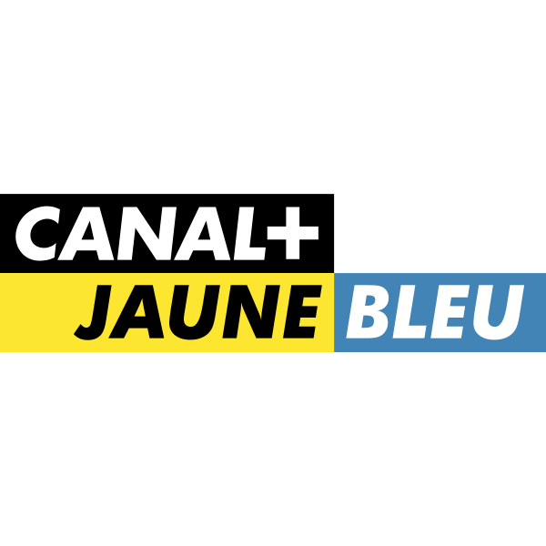 Canal jaune bleu logo