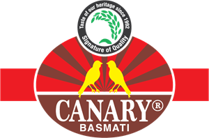 Canary Basmati English Logo
