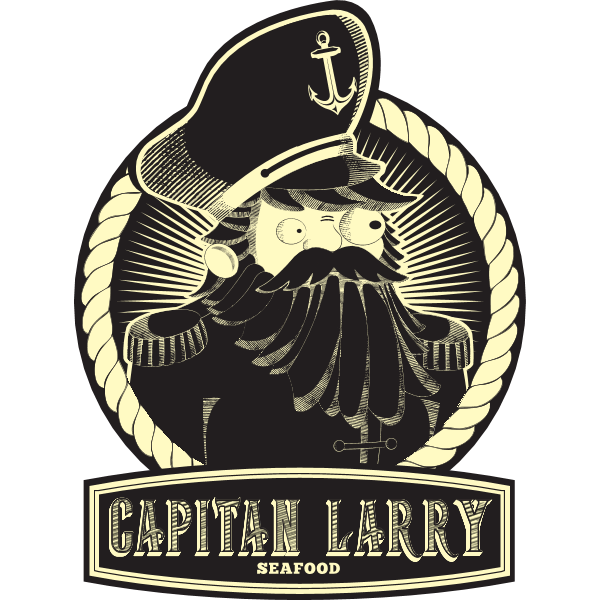 Capitan Larry Seafood Logo ,Logo , icon , SVG Capitan Larry Seafood Logo