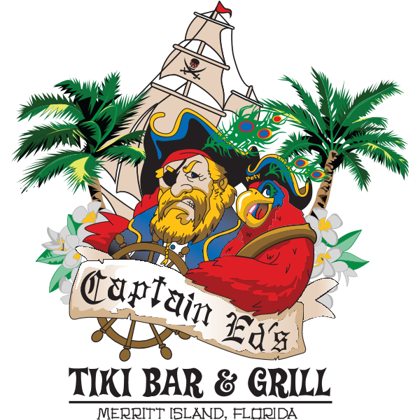 Captain EA’s Tiki Bar & Grill Logo ,Logo , icon , SVG Captain EA’s Tiki Bar & Grill Logo