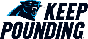 Carolina Panthers Keep Pounding Logo ,Logo , icon , SVG Carolina Panthers Keep Pounding Logo
