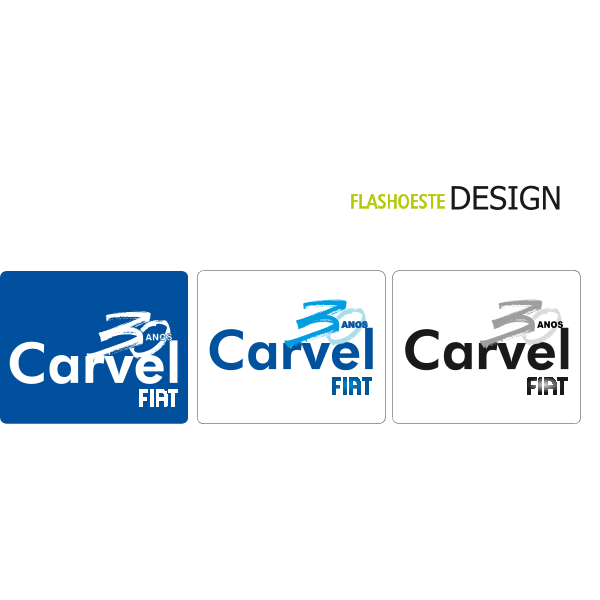 CARVEL 30 ANOS Logo