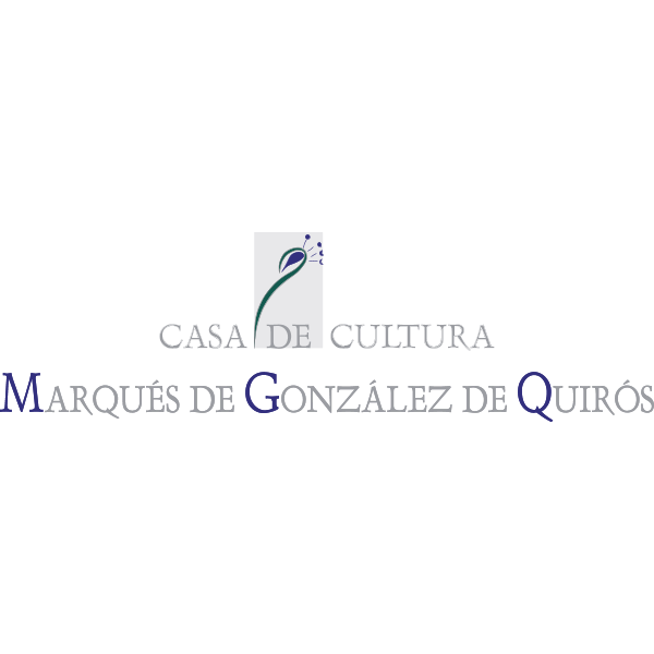 Casa de Cultura Marques de Gonzalez de Quiros Logo ,Logo , icon , SVG Casa de Cultura Marques de Gonzalez de Quiros Logo