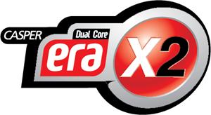 Casper Era Dual Core X2 Logo ,Logo , icon , SVG Casper Era Dual Core X2 Logo