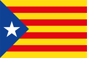 Cataluña Flag Logo ,Logo , icon , SVG Cataluña Flag Logo