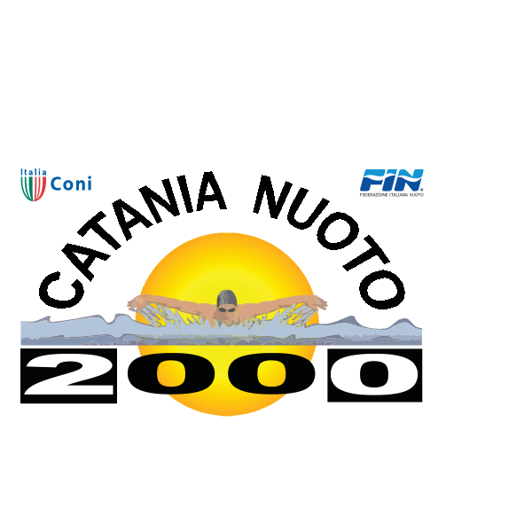 Catania Nuoto 2000 Logo ,Logo , icon , SVG Catania Nuoto 2000 Logo