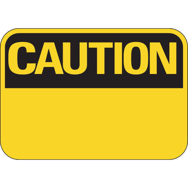 CAUTION SIGN Logo