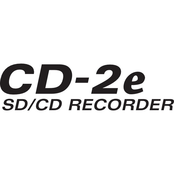 CD-2e SD/CD Recorder Logo