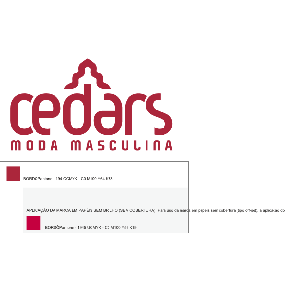 Cedars Moda Masculina Logo ,Logo , icon , SVG Cedars Moda Masculina Logo