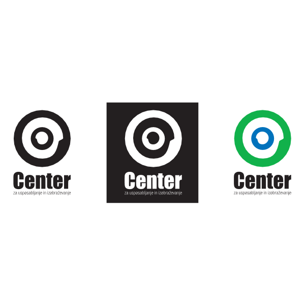 Center Logo ,Logo , icon , SVG Center Logo