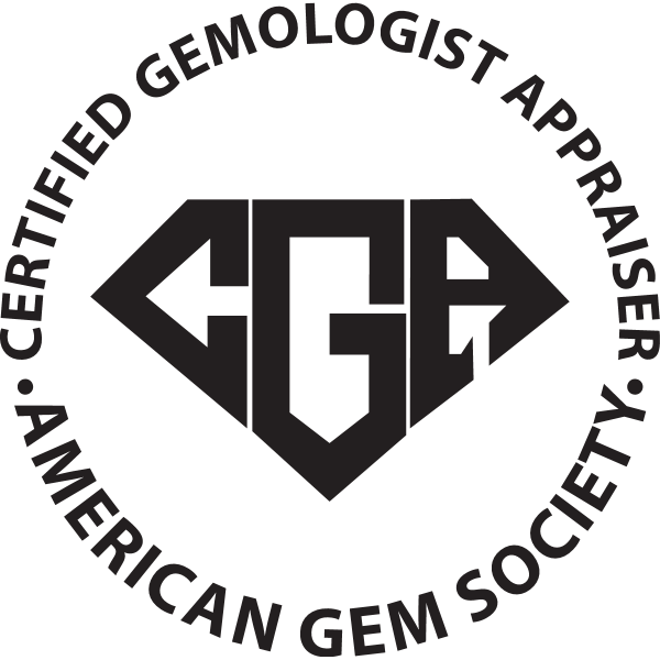 Certified Gemologist Appraiser Logo ,Logo , icon , SVG Certified Gemologist Appraiser Logo