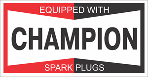 Champion spark plugs Logo