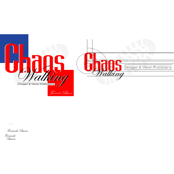 Chaos Walking Image & Advertising Vision Logo
