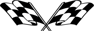 Checkered flags Logo ,Logo , icon , SVG Checkered flags Logo