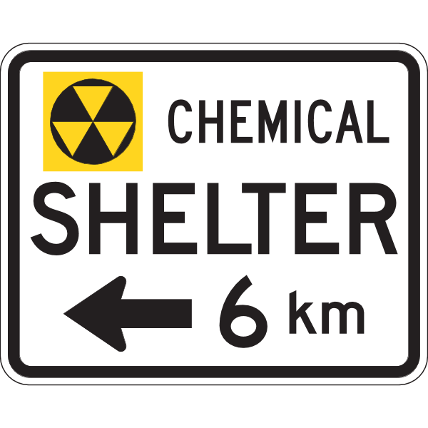 CHEMICAL SHELTER ROAD SIGN Logo ,Logo , icon , SVG CHEMICAL SHELTER ROAD SIGN Logo
