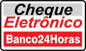 cheque eletronico Banco 24 horas Logo ,Logo , icon , SVG cheque eletronico Banco 24 horas Logo