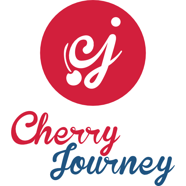 Cherry Journey Logo ,Logo , icon , SVG Cherry Journey Logo
