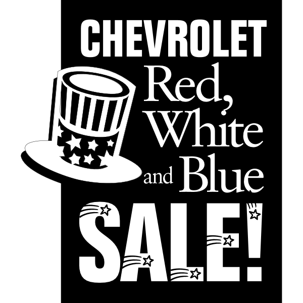 Chevrolet Red White Blue