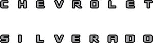 Chevrolet Silverado Logo ,Logo , icon , SVG Chevrolet Silverado Logo
