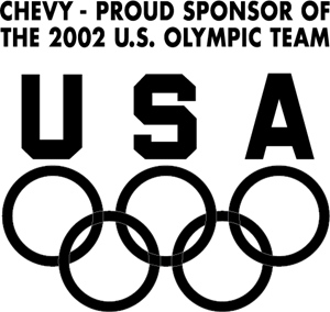 Chevy – Sponsor of Olympic Team Logo