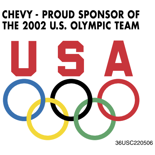Chevy Sponsor of Olympic Team
