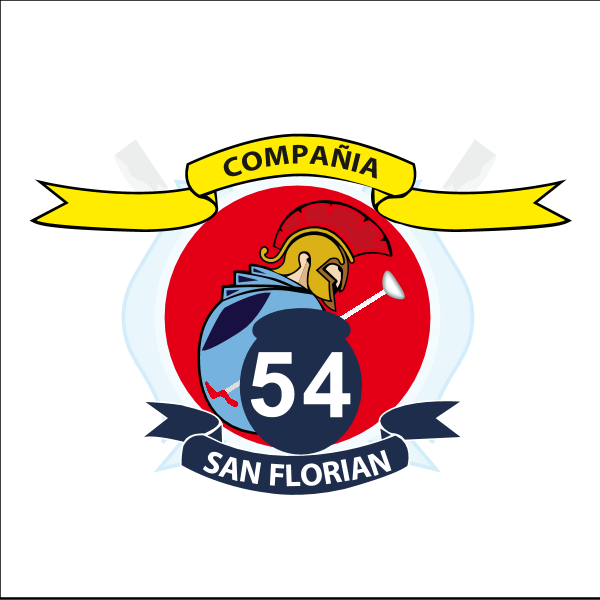 Cia 54 SAN FLORIAN Logo ,Logo , icon , SVG Cia 54 SAN FLORIAN Logo