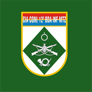 CIA DE COMANDO 12ª BDA INF MTZ 1991 Logo ,Logo , icon , SVG CIA DE COMANDO 12ª BDA INF MTZ 1991 Logo