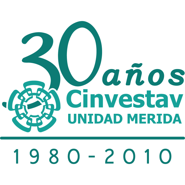 Cinvestav Unidad Merida 30 Aniversario Logo