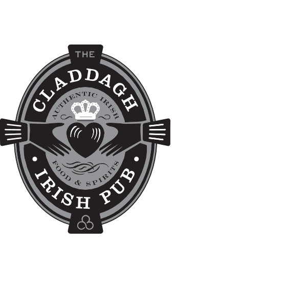 Claddagh Irish Pub Logo ,Logo , icon , SVG Claddagh Irish Pub Logo