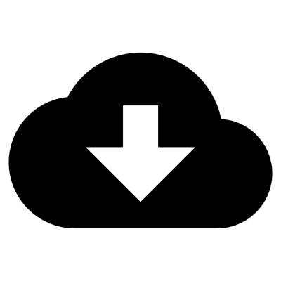 cloud download ,Logo , icon , SVG cloud download