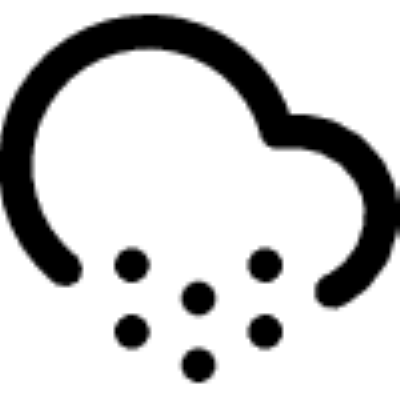 cloud snow ,Logo , icon , SVG cloud snow