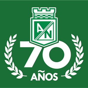 Club Atlético Nacional 70 Años Logo ,Logo , icon , SVG Club Atlético Nacional 70 Años Logo