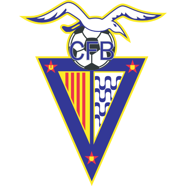 Club de Futbol Badalona Logo