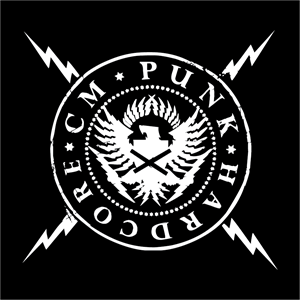 CM Punk Hardcore Logo ,Logo , icon , SVG CM Punk Hardcore Logo