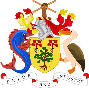 Coat of arms of Barbados Logo