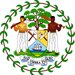 Coat of arms of Belize Logo