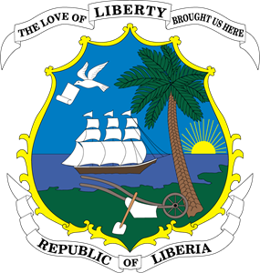 Coat of arms of Liberia Logo ,Logo , icon , SVG Coat of arms of Liberia Logo