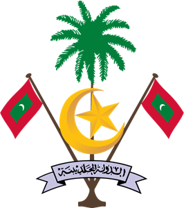 Coat of arms of Maldives Logo