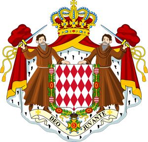 Coat of arms of Monaco Logo