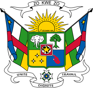 Coat of arms of the Central African Republic Logo ,Logo , icon , SVG Coat of arms of the Central African Republic Logo